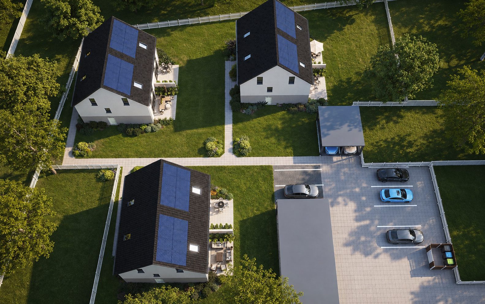 Luftbild Vogelperspektive